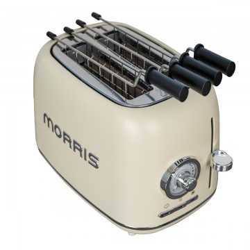 Morris R20829TSC Φρυγανιέρα 2 Θέσεων 900W Μπεζ Morris R20829TSC Φρυγανιέρα 2 Θέσεων 900W Μπεζ